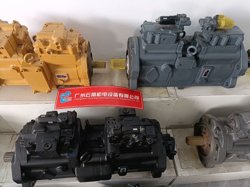 廠家直銷 現(xiàn)代R110 130 150-7液壓泵總成 川崎K3V63主泵 挖機配件